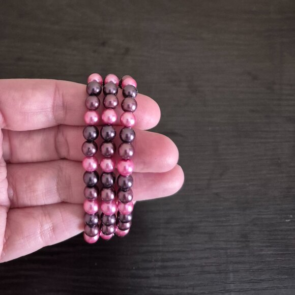 Beaded Stretch Bracelet - Picture 2 of 2